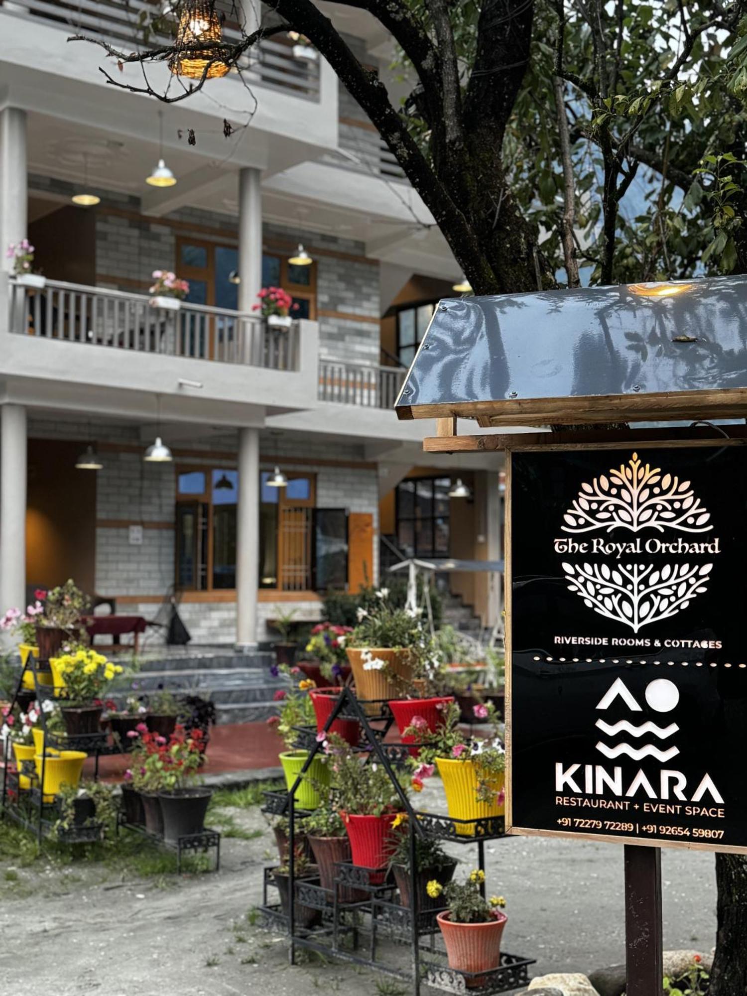 The Royal Orchard Kasol Hotel ภายนอก รูปภาพ